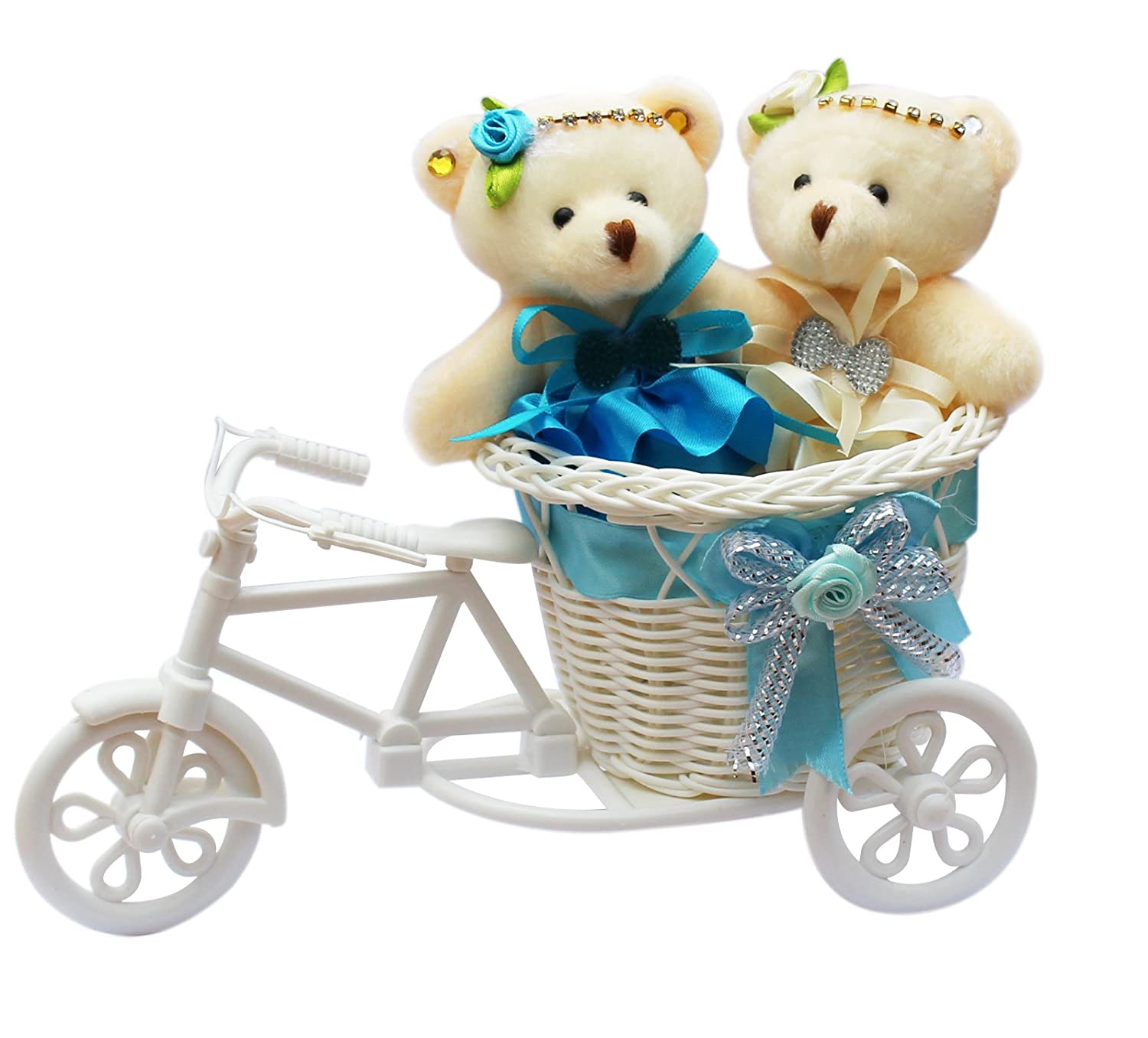 teddy bear with cycle